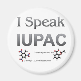 Aimant Union internationale UICPA Chimie pure et appliqué