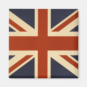 Aimant Union Jack Retro