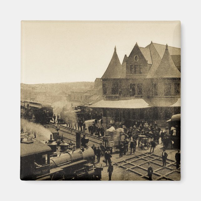 Aimant Union Station, Durand, Michigan (Devant)