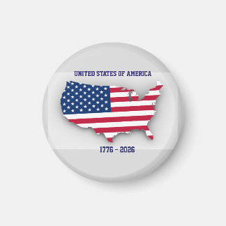 Aimant UNITED STATES OF AMERICA 1776-2026 Anniversary