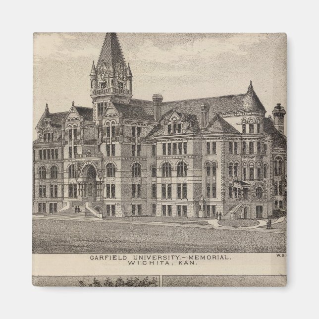 Aimant Université Garfield, Kansas (Devant)