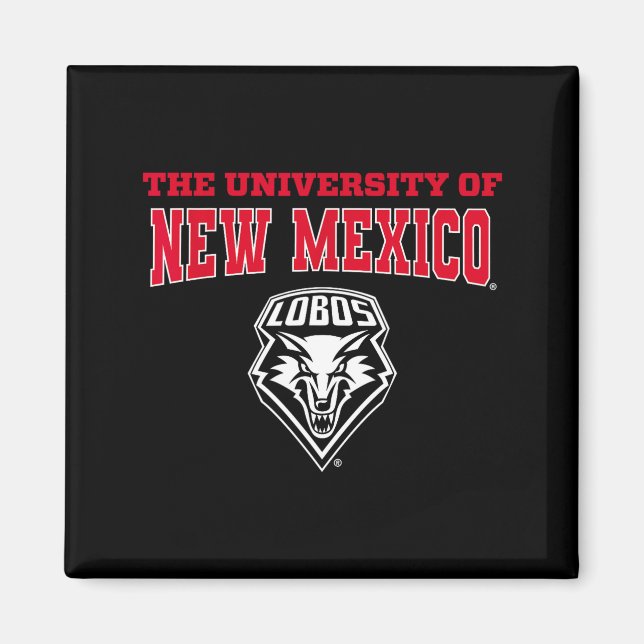 Aimant University Of New Mexico Unm Lobos Ncaa Unm&#   (Devant)