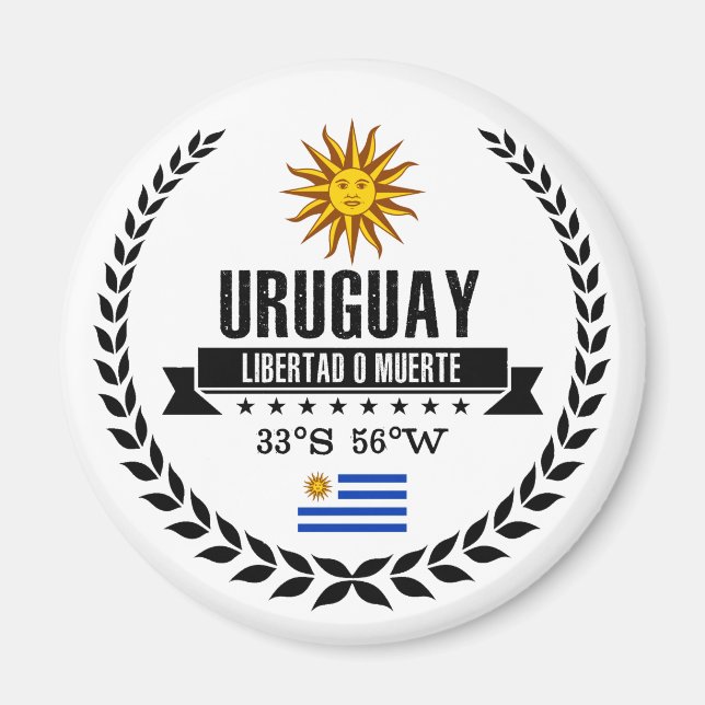 Aimant Uruguay (Devant)