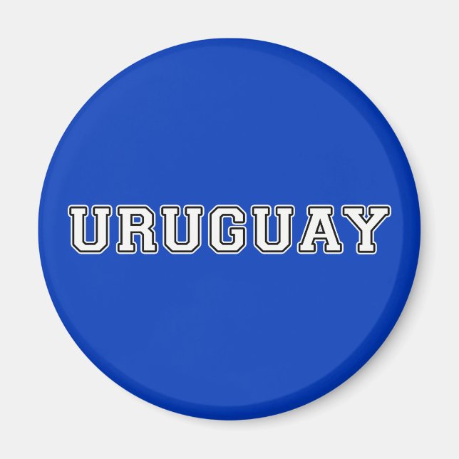 Aimant Uruguay (Devant)