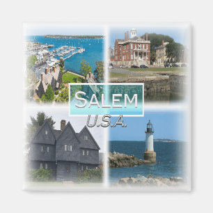 Aimant US0147 Amérique, États-Unis, Salem, réfrigérateur
