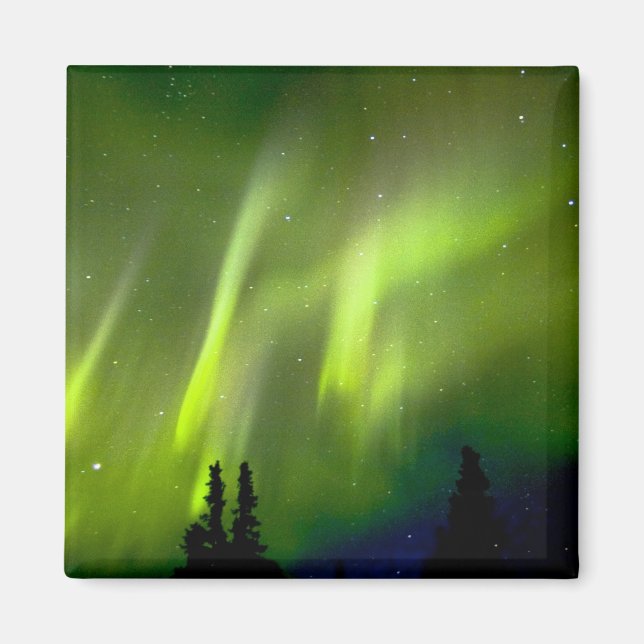 Aimant USA, Alaska, Chena Hot Springs. Aurora 3 (Devant)