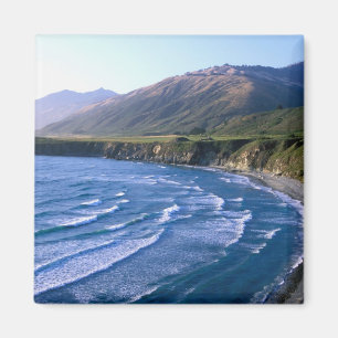 Aimant USA, Californie, Big Sur, baie le long de la route