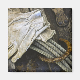 Aimant USA, Nouveau Mexique, Père Noël Fe. Gros plan du c