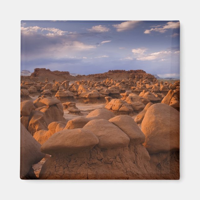 Aimant USA ; Utah. Vue du parc d'état de Goblin Valley à (Devant)