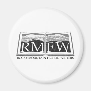 Aimant Usage de logo d'auteurs de fiction de montagne