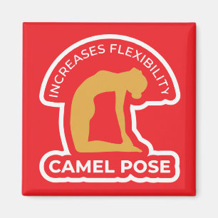 Aimant Ustrasana Pose du chameau • Augmente la flexibilit