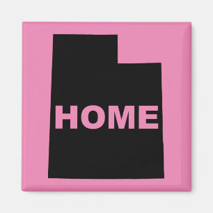 Aimant Utah Home Loin De L'Aimant Du Réfrigérateur D'État