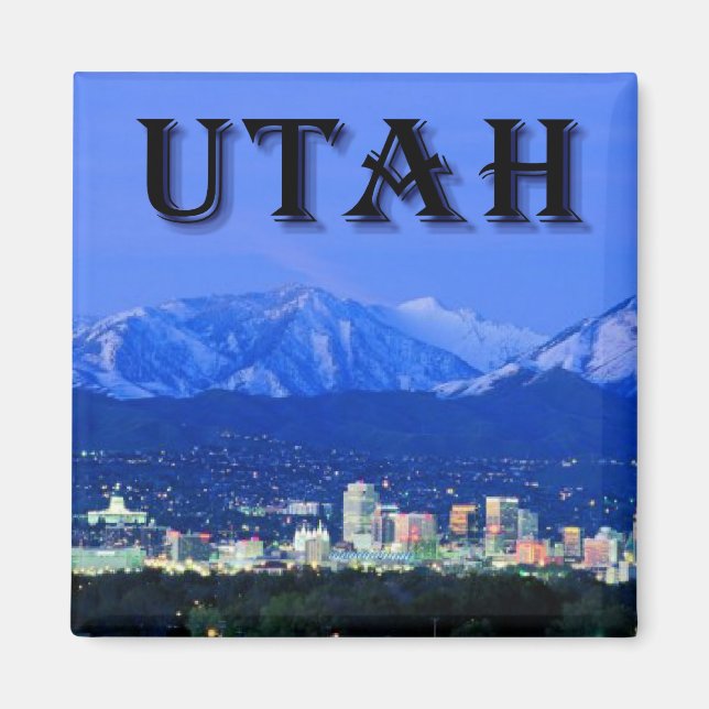 Aimant Utah, Salt Lake City (Devant)