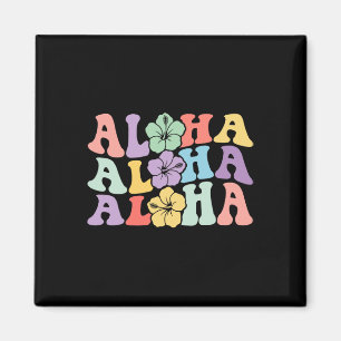 Aimant Vacances Aloha de Famille de Femmes Hawaïennes Fle