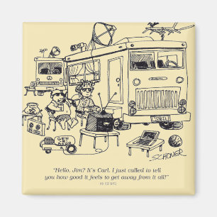 Aimant Vacances de famille