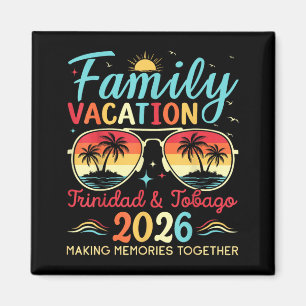 Aimant Vacances de Famille à la Plage de Trinité-et-Tobag