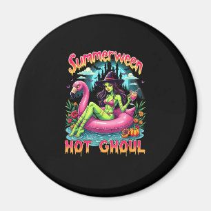 Aimant Vacances d'été ambiance sorcière de Summerween Hal