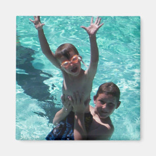 Aimant Vacances d'été aux grands-parents Photo