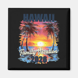 Aimant Vacances en famille à Hawaï 2026 Voyage d'été asso