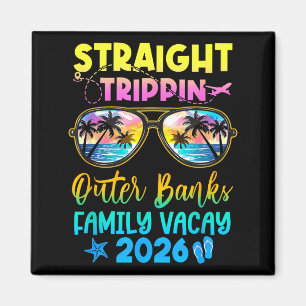 Aimant Vacances en famille à Outer Banks 2026 tout droit