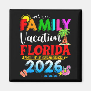 Aimant Vacances en famille floride 2026 groupe correspond