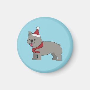 Aimant Vacances Santa Paws