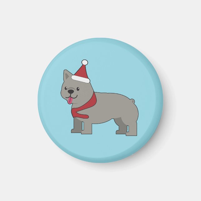 Aimant Vacances Santa Paws (Devant)