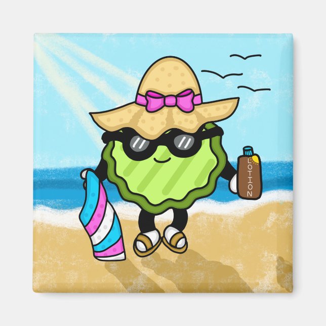 Aimant Vacances | Vacances (Devant)