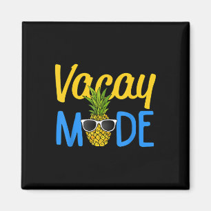 Aimant Vacay Mode Ananas Funny Famille Vacances Plage H