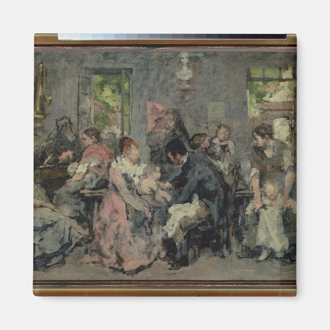 Aimant Vaccination rurale (Devant)