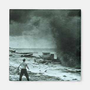 Aimant Vague ouragan Hurricane Wave