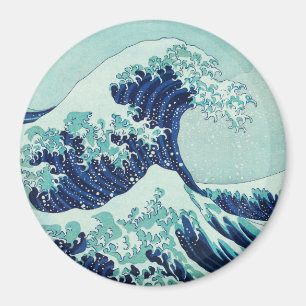 Aimant Vagues bleues Hokusai