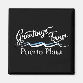 Aimant Vagues d'eau de Puerto Plata