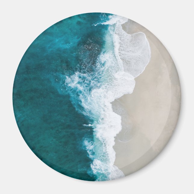 Aimant Vagues maritimes - Côte des Maldives (Devant)