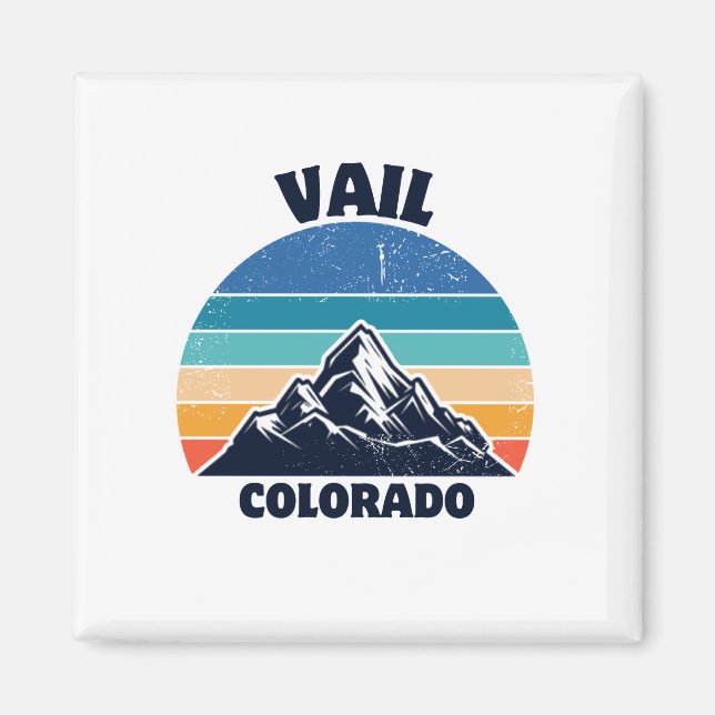 Aimant Vail colorado (Devant)