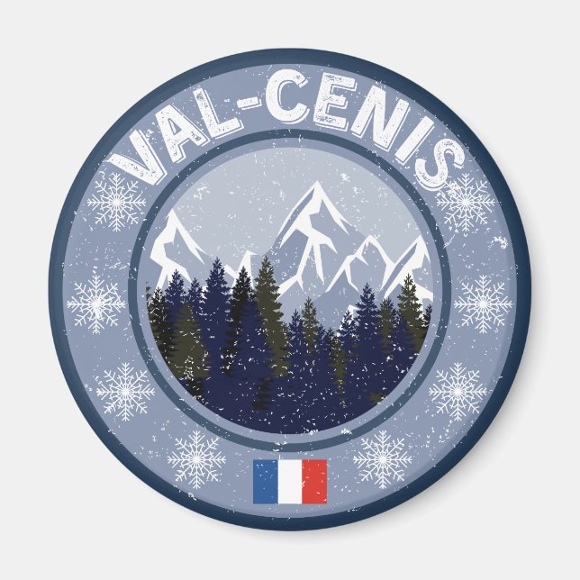 Aimant Val Cenis Station de ski (Devant)