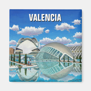 Aimant Valencia Espagne Voyage