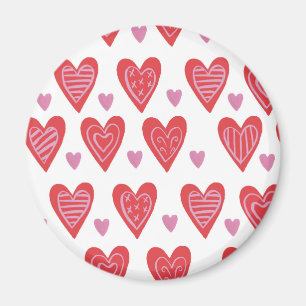 Aimant Valentine Chic Motif