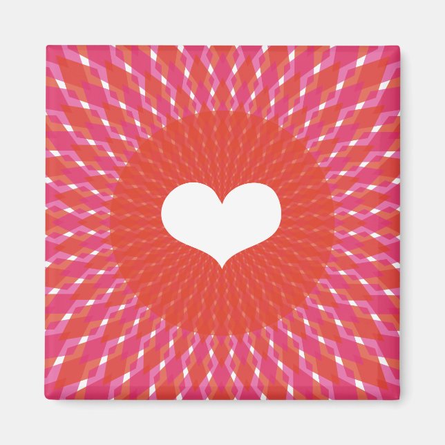 Aimant Valentine Heart Pop (Devant)