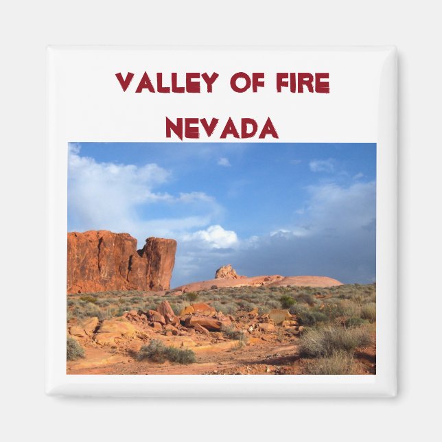 Aimant Vallée du Feu Nevada USA (Devant)