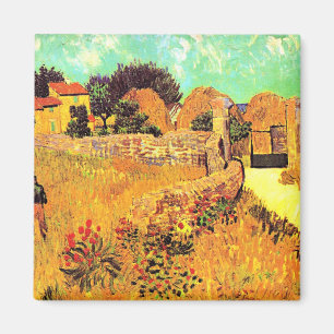 Aimant Van Gogh - Ferme en Provence