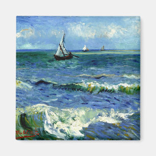 Aimant Van Gogh - Paysage marin