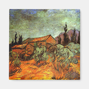 Aimant Van Gogh - Paysage neigeux