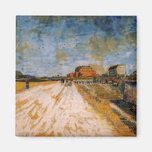 Aimant Van Gogh Road à côté des Ramparts de Paris