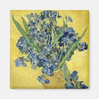 Aimant Van Gogh Still Life Vase, Irises (F678) Art