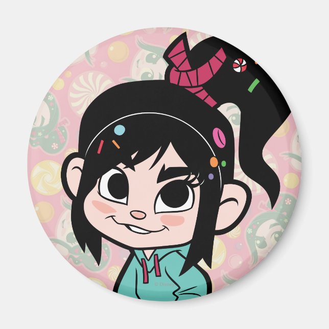 Aimant Vanellope Von Schweetz 2 (Devant)