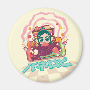 Aimant Vanellope Von Schweetz voiture de conduite
