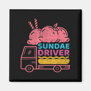 Aimant Variété de mauvaises herbes Sundae Driver