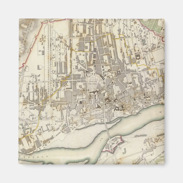 Aimant Varsovie Varsovie Varsovie (Devant)