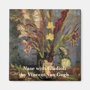 Aimant Vase avec Gladioli par Vincent van Gogh